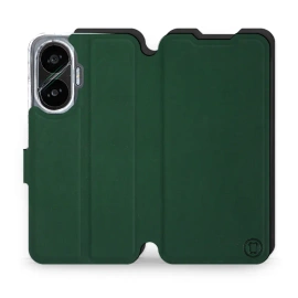 Hülle für Xiaomi POCO F7 - Farbe Grün mit Schwarz