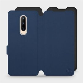 Hülle für OnePlus 7 Pro - Farbe Marine mit Schwarz