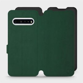 Hülle für LG V60 ThinQ 5G - Farbe Grün mit Schwarz