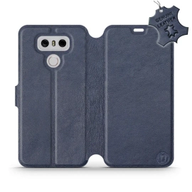 Hülle für LG G6 - Farbe Blue Leather