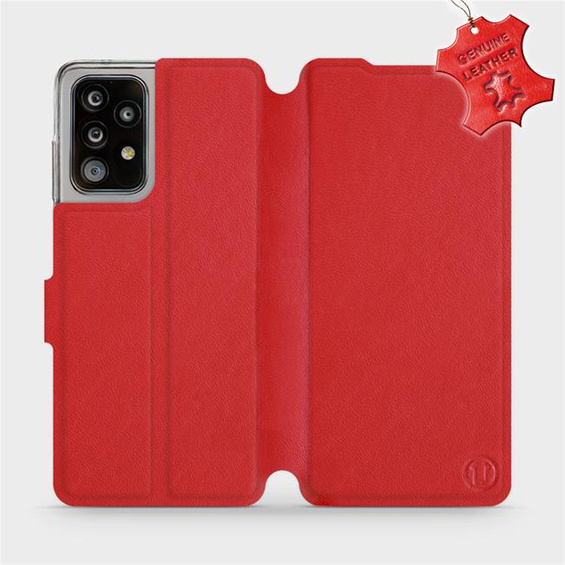Hülle für Samsung Galaxy A52S 5G - Farbe Red Leather