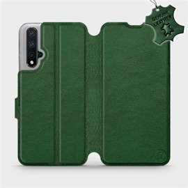 Hülle für Huawei Honor 20 - Farbe Green Leather