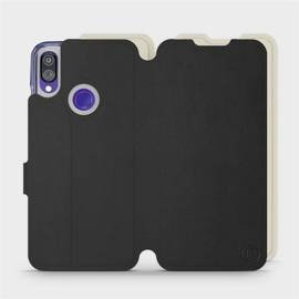 Hülle für Xiaomi Redmi Note 7 - Farbe Schwarz mit Platin