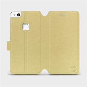 Hülle für Huawei P10 Lite - Farbe Gold&Orange
