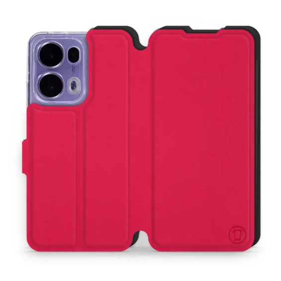 Hülle für OPPO Reno 13 Pro - Farbe Rot mit Schwarz