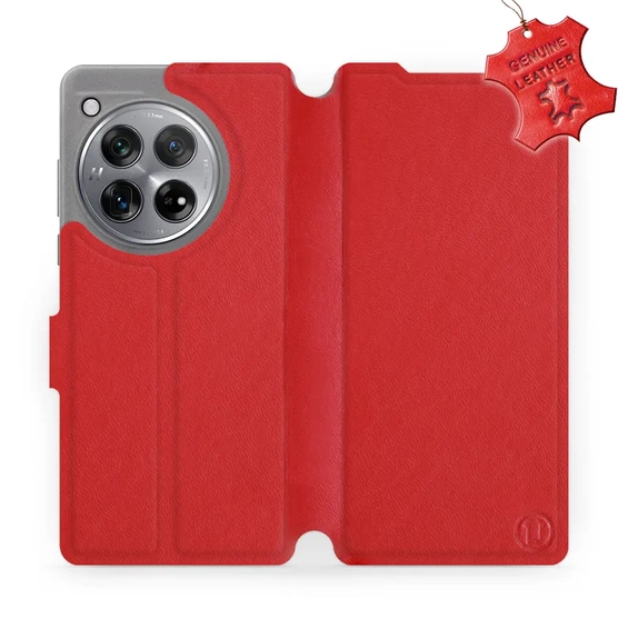 Hülle für OnePlus 12R - Farbe Red Leather
