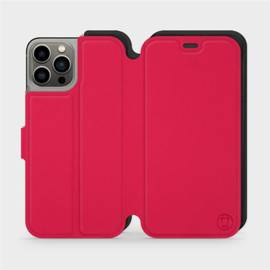 Hülle für Apple iPhone 13 Pro - Farbe Rot mit Schwarz