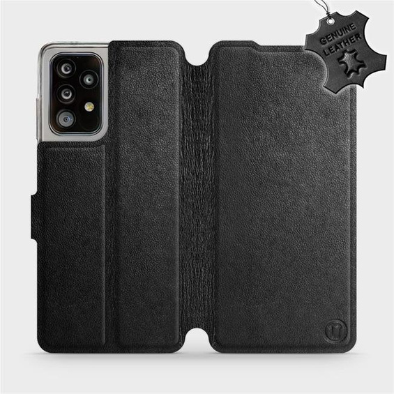 Hülle für Samsung Galaxy A52 - Farbe Black Leather