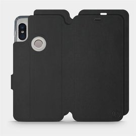 Hülle für Xiaomi Redmi Note 5 - Farbe Schwarz mit Schwarz