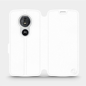 Hülle für Motorola Moto G6 Play - Farbe White&Gray