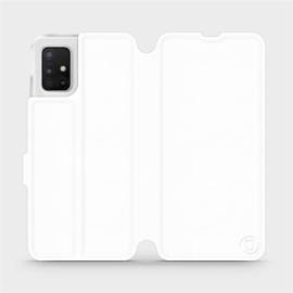 Hülle für Samsung Galaxy A51 5G - Farbe White&Orange