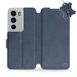 Hülle für Realme C71 - Farbe Blue Leather