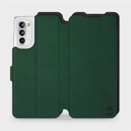 Hülle für Motorola Moto G52 - Farbe Grün mit Schwarz