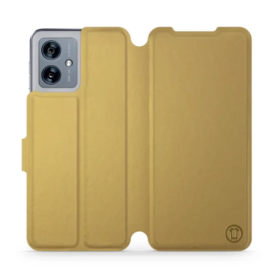 Hülle für Motorola Moto G54 5G - Farbe Gold&Orange