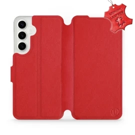 Hülle für Samsung Galaxy S24 Plus - Farbe Red Leather