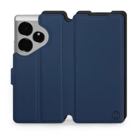 Hülle für Realme GT 6 - Farbe Marine mit Schwarz