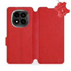 Hülle für Xiaomi Redmi Note 14 Pro Plus 5G - Farbe Red Leather