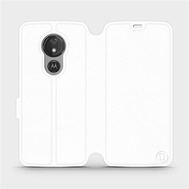 Hülle für Motorola Moto G7 Power - Farbe White&Gray