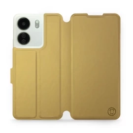 Hülle für Xiaomi Redmi 13C - Farbe Gold&Gray