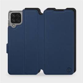 Hülle für Samsung Galaxy M22 - Farbe Marine mit Schwarz