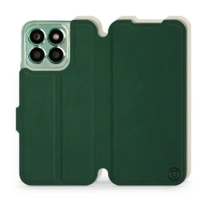 Hülle für Huawei Honor X8b - Farbe Grün mit Platin