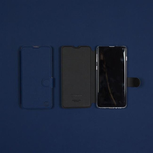 Hülle für Samsung Galaxy Note 8 - Farbe Marine mit Schwarz