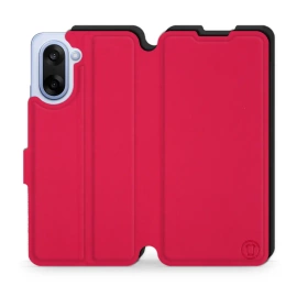 Hülle für OnePlus Nord CE5 - Farbe Rot mit Schwarz