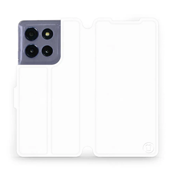 Hülle für Motorola Moto G86 5G - Farbe White&Orange