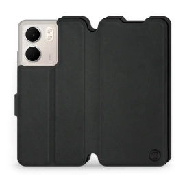 Hülle für OPPO A5x - Farbe Schwarz mit Schwarz