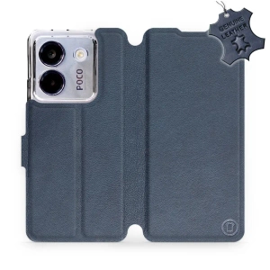 Hülle für Xiaomi POCO M7 Pro 5G - Farbe Blue Leather