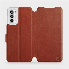 Hülle für Motorola Moto G52 - Farbe Brown&Orange