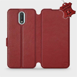 Hülle für Nokia 2.3 - Farbe Dark Red Leather