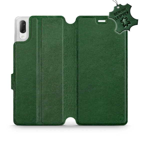 Hülle für Sony Xperia L3 - Farbe Green Leather