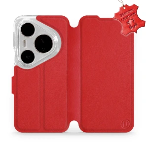 Hülle für Huawei Pura 80 Pro - Farbe Red Leather