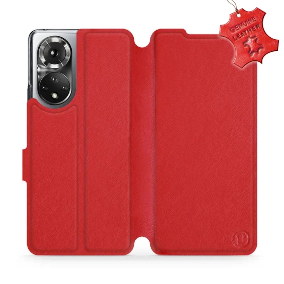 Hülle für Huawei Honor 50 - Farbe Red Leather