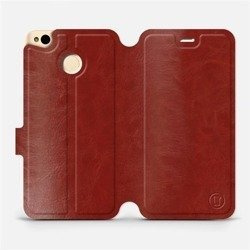 Hülle für Xiaomi Redmi 4X - Farbe Brown&Orange