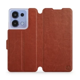 Hülle für Xiaomi POCO M6 Pro - Farbe Brown&Orange