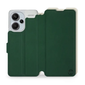 Hülle für Xiaomi Redmi Note 13 PRO Plus - Farbe Grün mit Platin