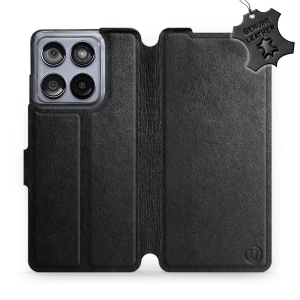 Hülle für Motorola Edge 60 Fusion - Farbe Black Leather