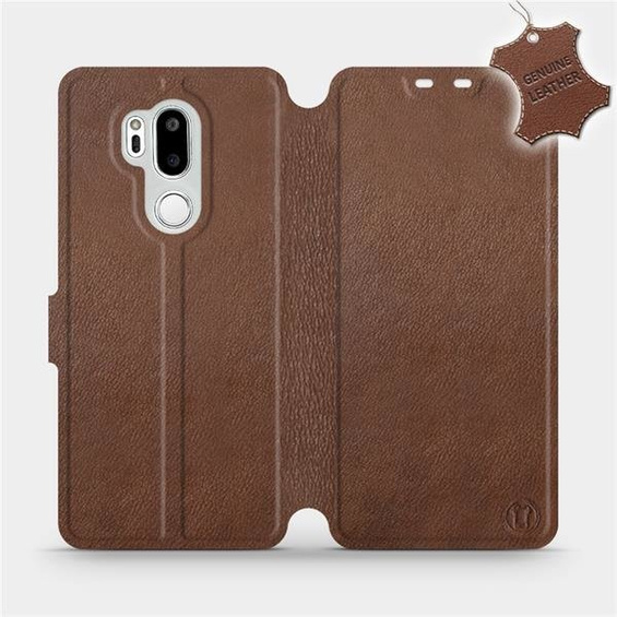 Hülle für LG G7 ThinQ - Farbe Brown Leather