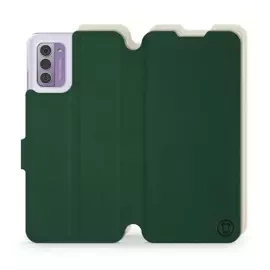 Hülle für Nokia G42 - Farbe Grün mit Platin
