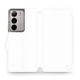 Hülle für Realme C75 - Farbe White&Gray
