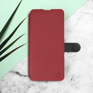 Hülle für Xiaomi Redmi 13C - Farbe Dunkelrot mit Schwarz