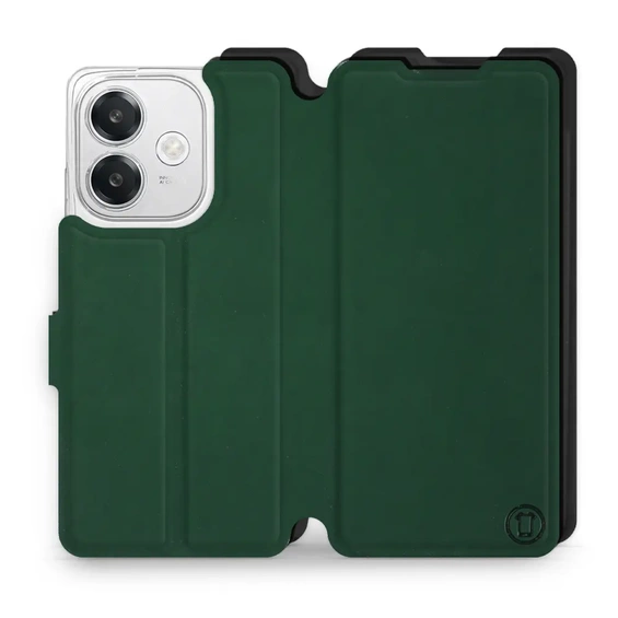 Hülle für OPPO A40M - Farbe Grün mit Schwarz
