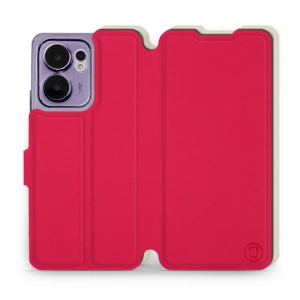 Hülle für OPPO Reno 13 F 5G - Farbe Rot mit Platin