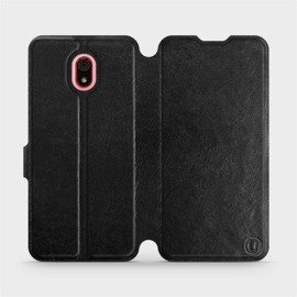 Hülle für Xiaomi Redmi 8A - Farbe Black&Orange
