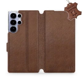 Hülle für Samsung Galaxy S25 Ultra - Farbe Brown Leather