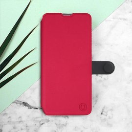 Hülle für LG G8s ThinQ - Farbe Rot mit Schwarz