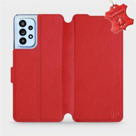 Hülle für Samsung Galaxy A53 5G - Farbe Red Leather