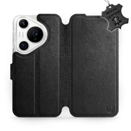 Hülle für Huawei Pura 70 Pro - Farbe Black Leather